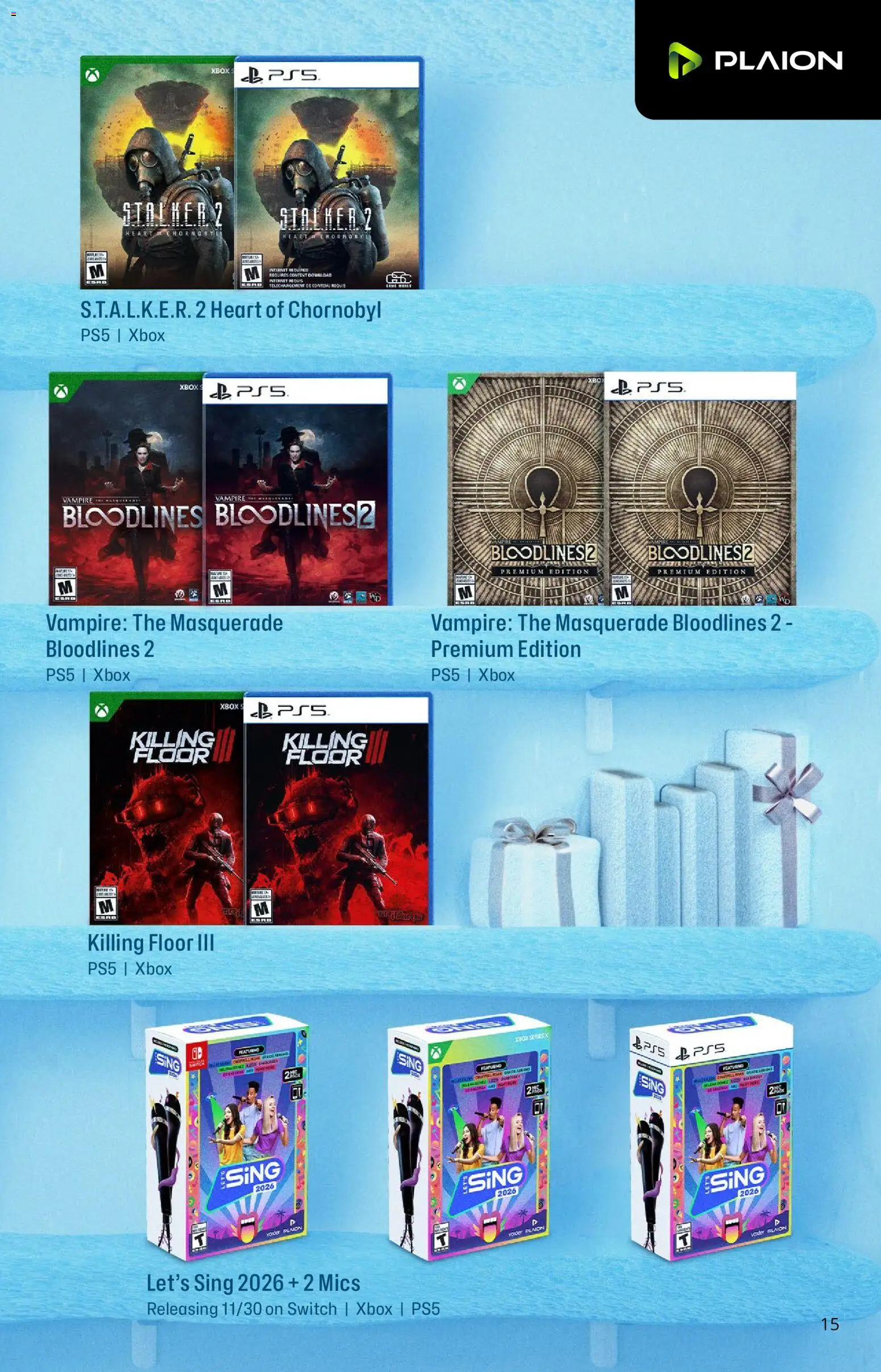 GameStop Holiday Gift Guide - valid from 01.11.2025 | Page: 15 | Products: Switch, Xbox