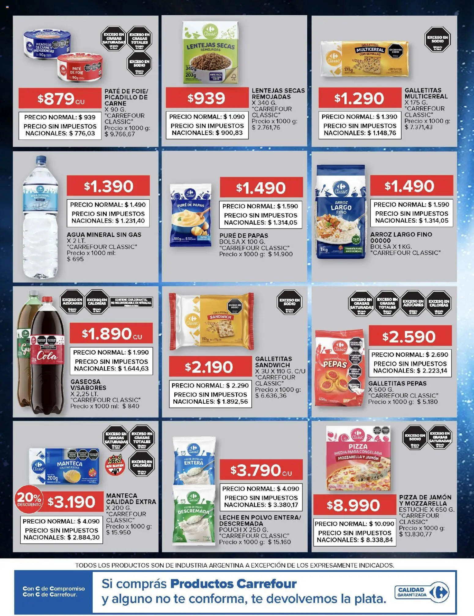 Carrefour Market catálogo │ válido desde el 24.02.2026 | Página: 10 | Productos: Bolsa, Gaseosa, Agua, Estuche