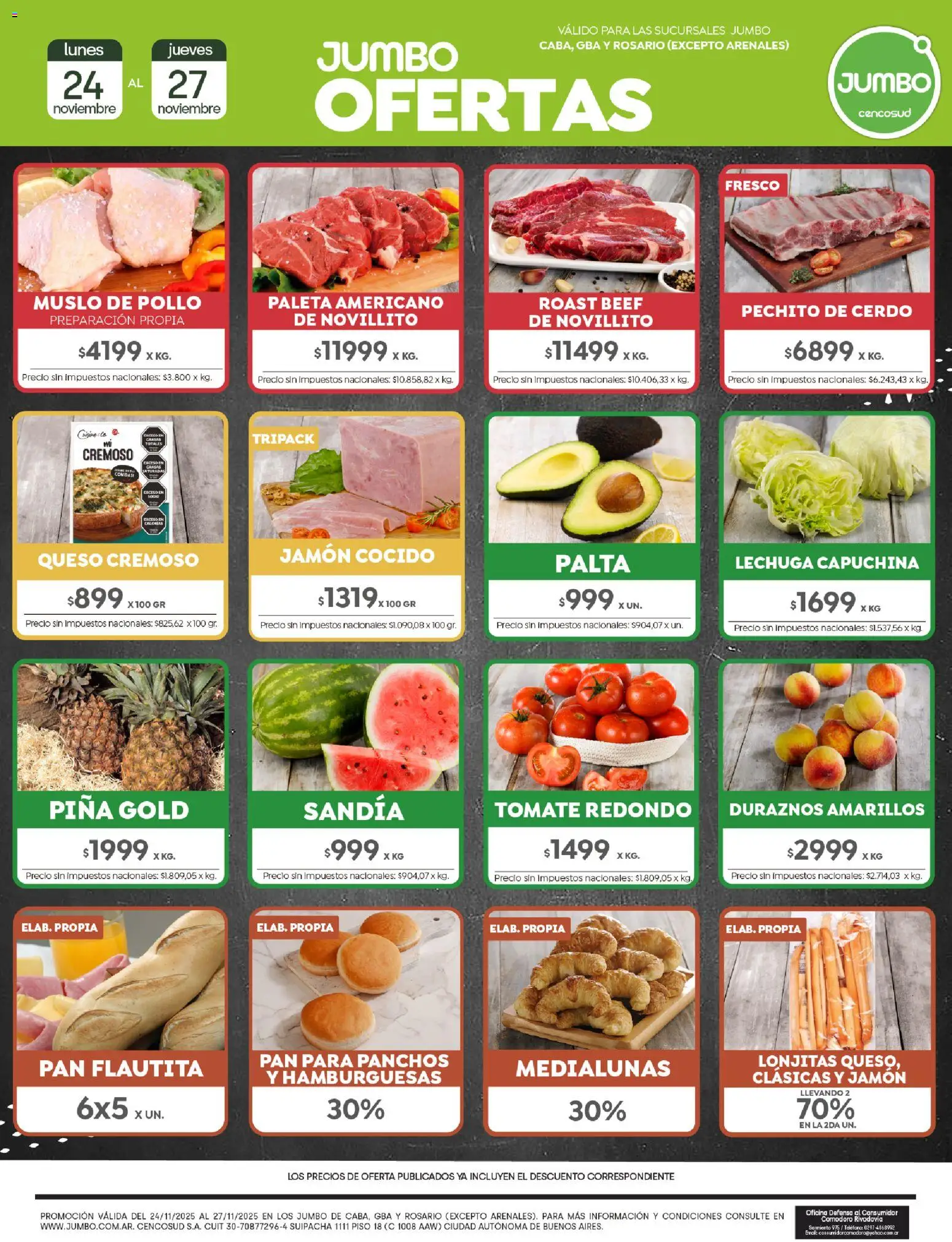 Jumbo - Ofertas  │ válido desde el 24.11.2025 | Página: 1