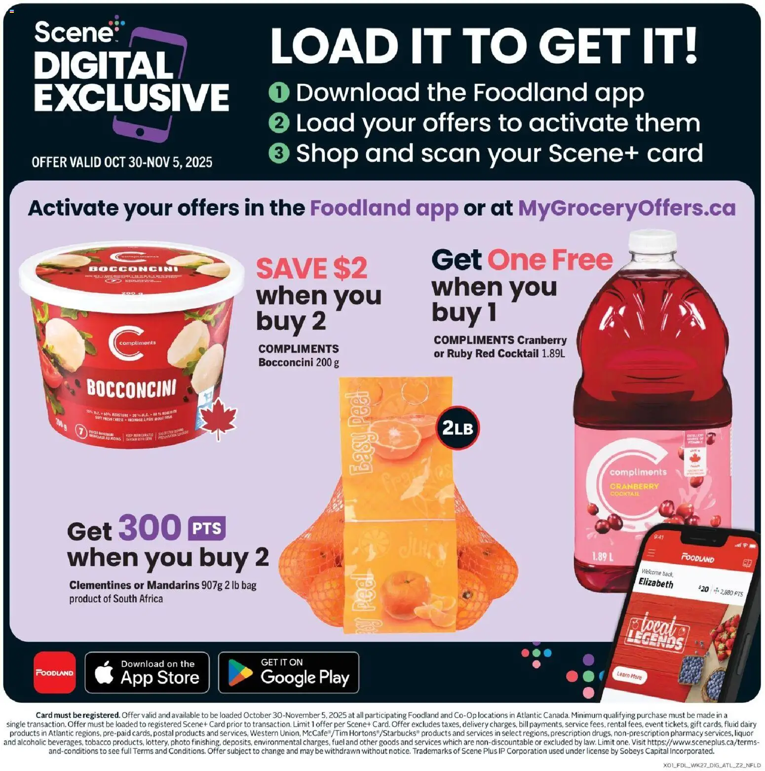 Foodland flyer valid from 30.10.2025 | Page: 12 | Products: Bag