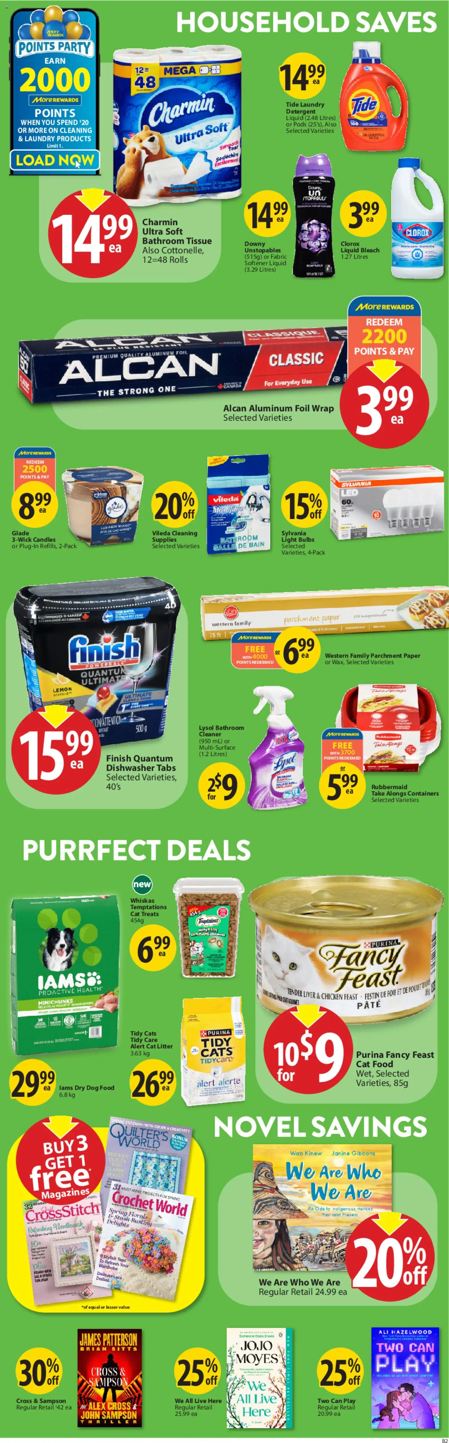 Save on foods flyer valid from 26.02.2026 | Page: 27 | Products: Detergent, Wardrobe, Shoes, Chicken