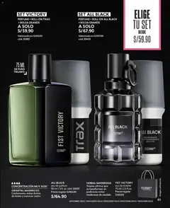 Vista previa de folleto CyZone - Campaña 1 de la CyZone válido desde 18.12.2025 | Página: 83 | Productos: Antitranspirante, Bolsa, Perfume, EAU de Toilette