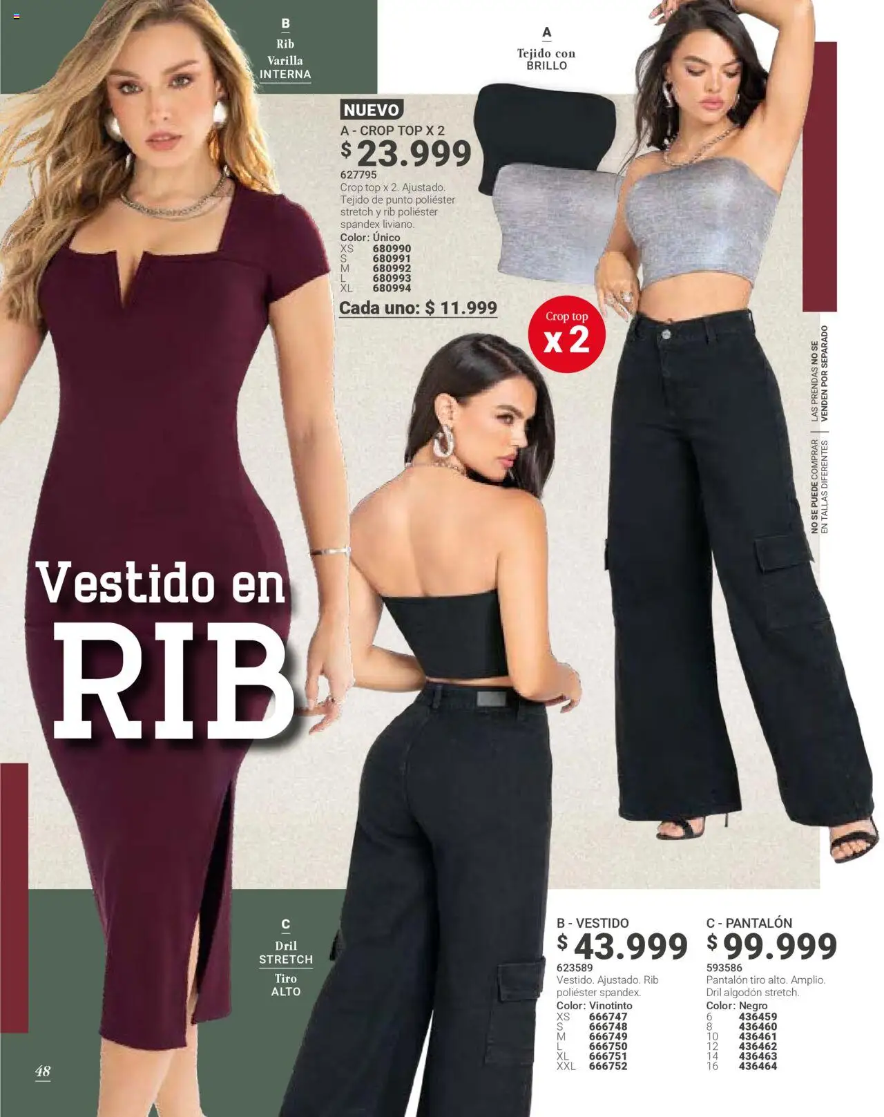 Carmel revista - valida desde el 01.09.2025 | Página: 49 | Productos: Algodón, Brillo, Top, Vestido