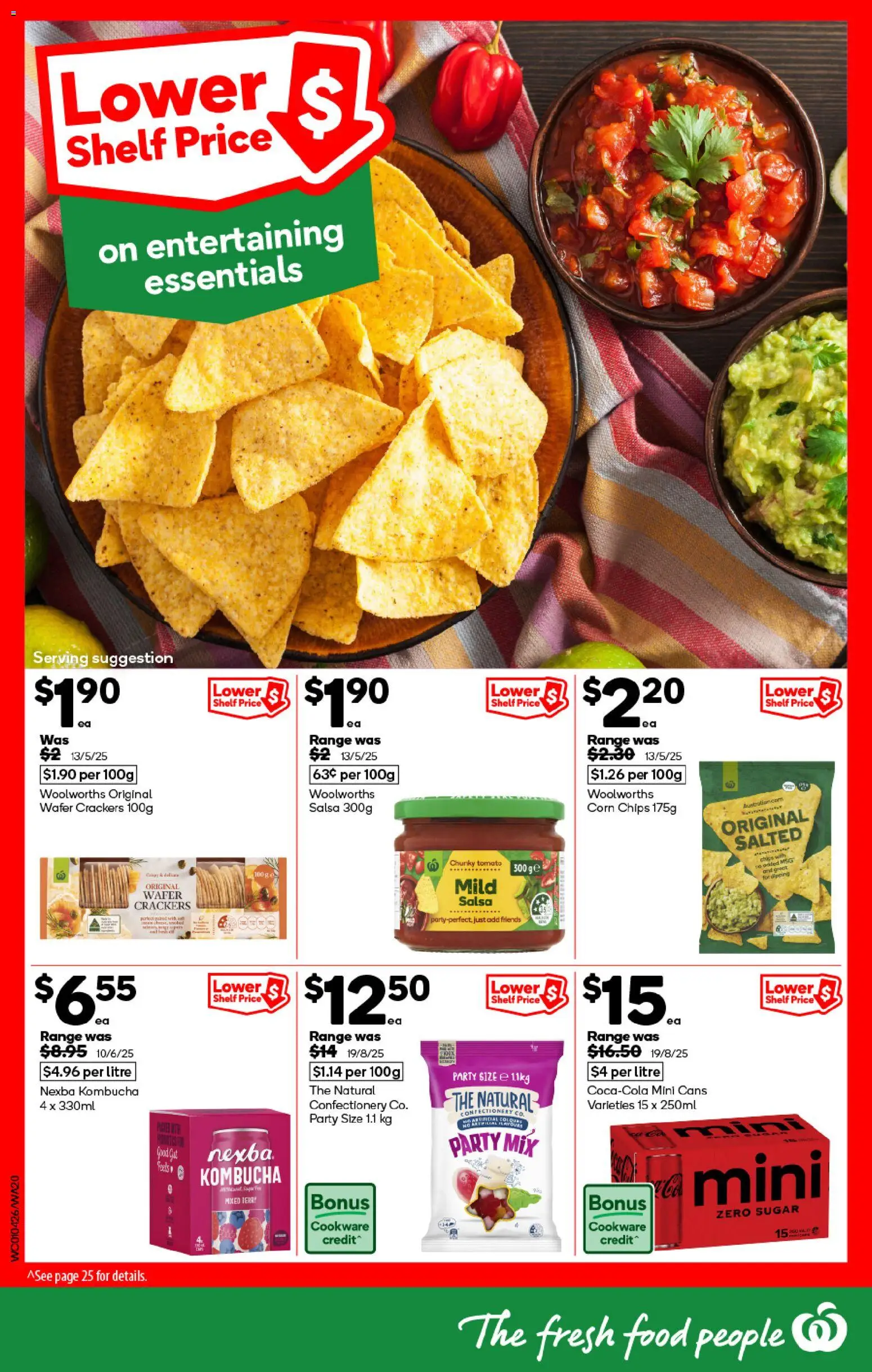 Woolworths catalogue - valid from 01.04.2026 | Page: 20 | Products: Shelf, Crackers, Cookware, Sugar