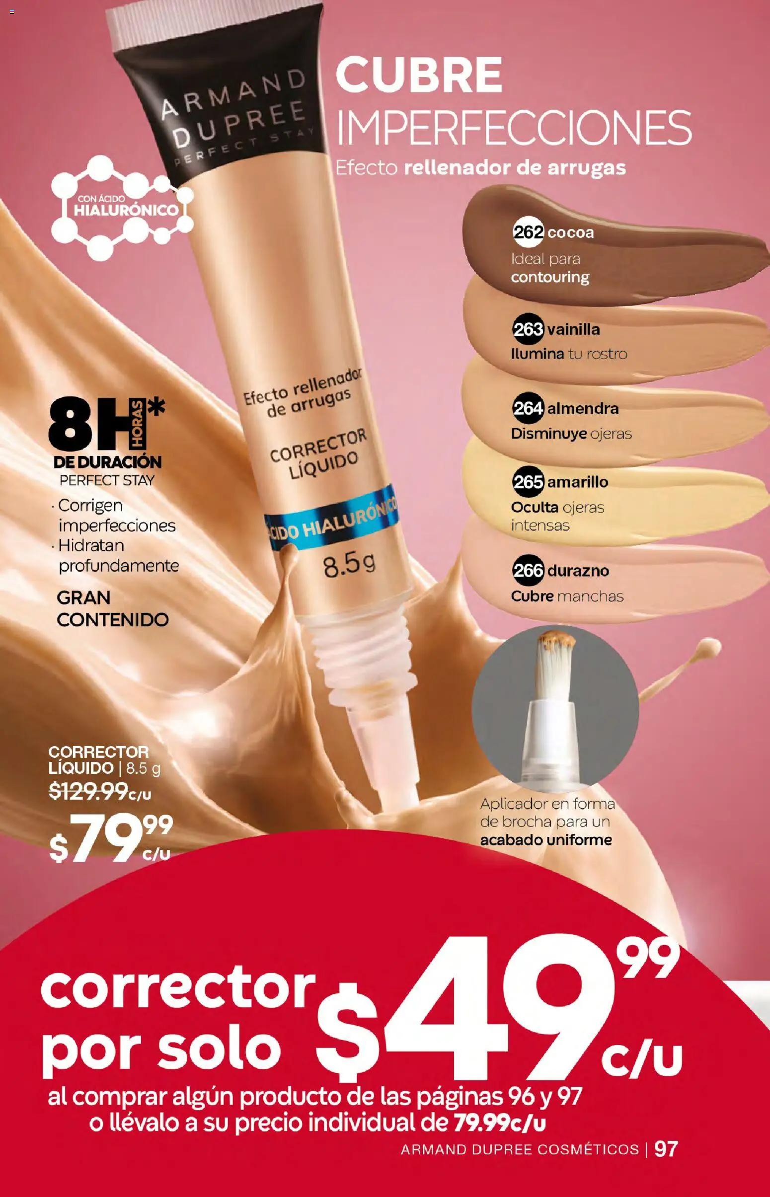 Nuevas ofertas de Fuller válidas en toda la República Mexicana desde el 04.03.2026. ¡Encuentra las mejores ofertas en Fuller campaña 24 2026! | Página: 97 | Productos: Durazno, Almendra, Corrector