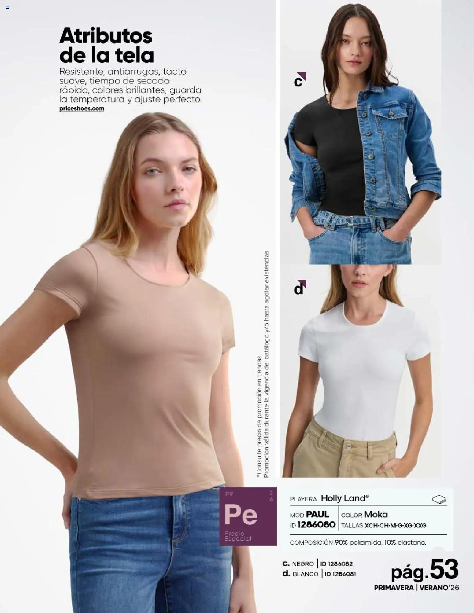 Nuevas ofertas de Price Shoes válidas en toda la República Mexicana desde el 05.02.2026. ¡Encuentra las mejores ofertas en Price Shoes catálogo Collection básicos! | Página: 53