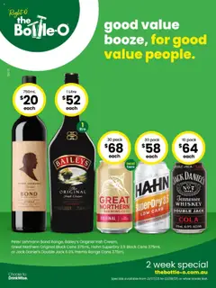 Preview of The Bottle-O Catalogue DURACK - valid from 21.07.2025
