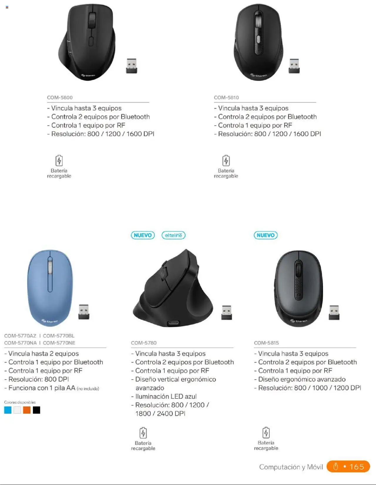 Nuevas ofertas de Steren válidas en toda la República Mexicana desde el 01.01.2025. ¡Encuentra las mejores ofertas en Steren catálogo! | Página: 183 | Productos: Movil, Pila, Batería