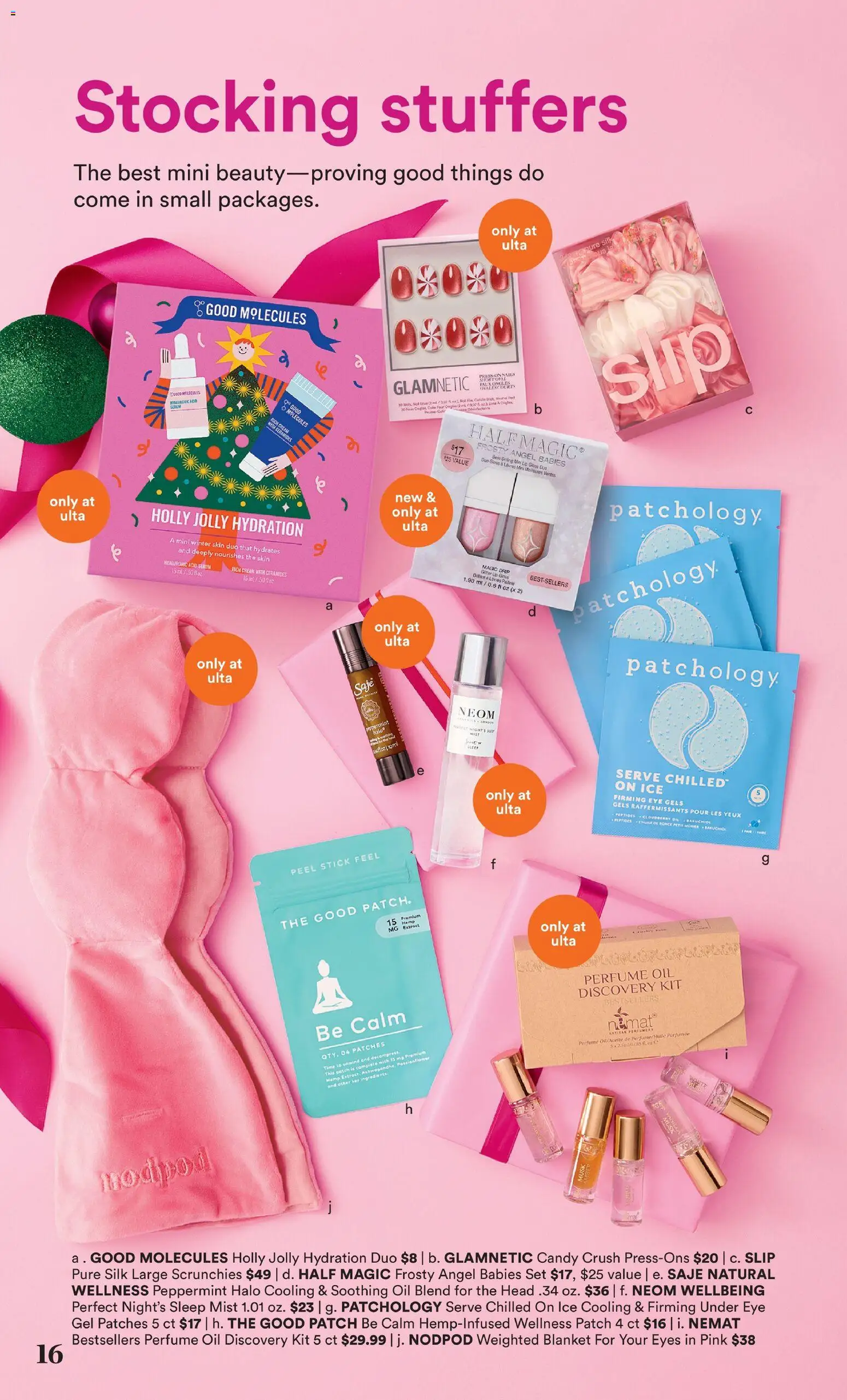 Ulta Beauty Holiday Gift Guide - valid from 15.12.2025 | Page: 16 | Products: Peppermint, Lip gloss, Oil, Cream