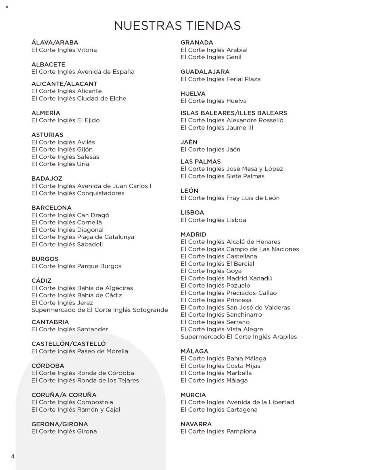 Nuevas ofertas de El Corte Inglés válidas en toda la República Mexicana desde el 04.04.2025. ¡Encuentra las mejores ofertas en El Corte Inglés catálogo Colección Uniformes 2024! | Página: 4 | Productos: Mesa