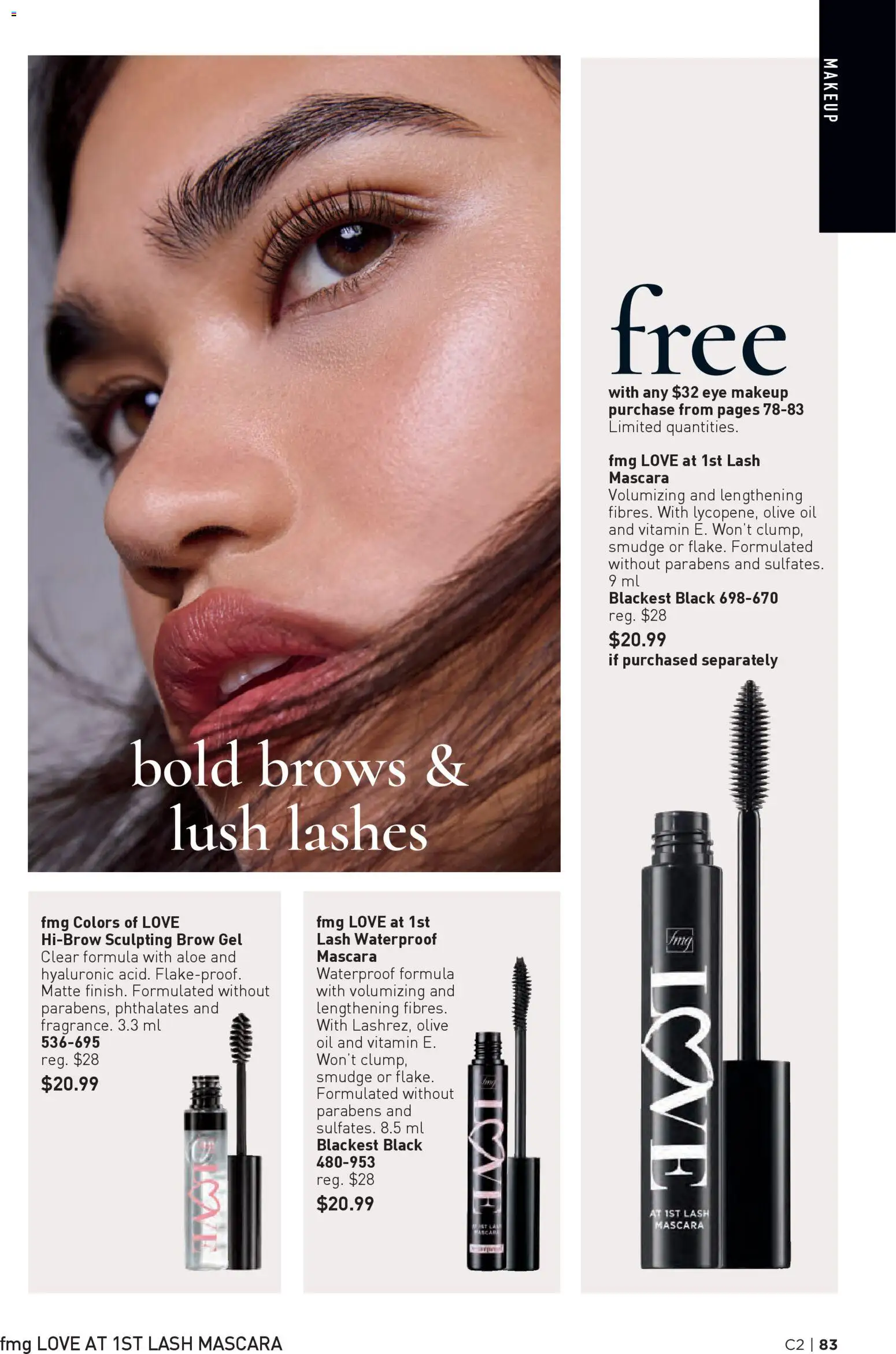 Avon flyer valid from 15.01.2026 | Page: 83 | Products: Mascara, Oil
