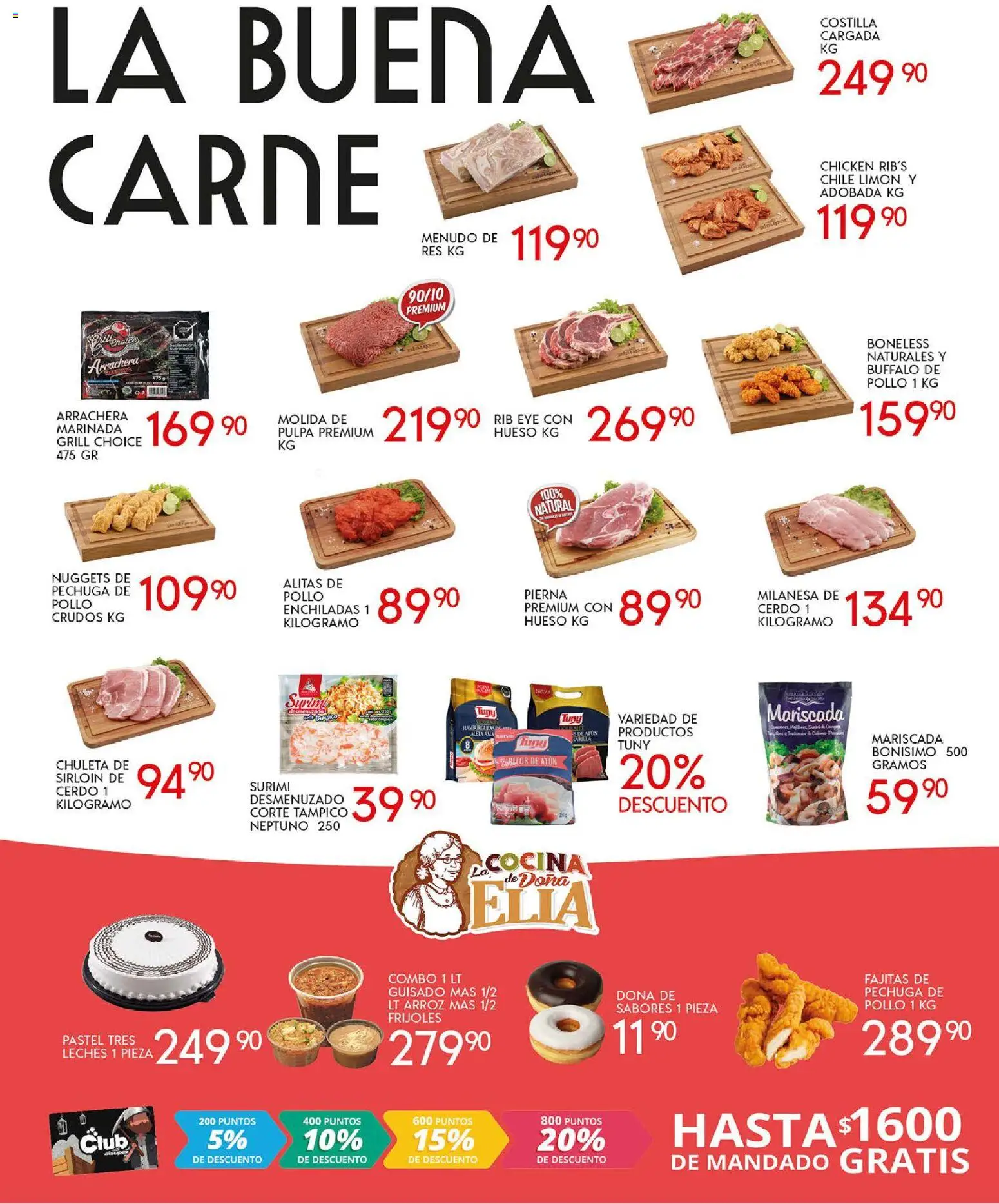 Nuevas ofertas de Alsuper válidas en toda la República Mexicana desde el 31.10.2025. ¡Encuentra las mejores ofertas en Alsuper folleto Zacatecas! | Página: 2 | Productos: Pollo, Milanesa, Arroz, Res