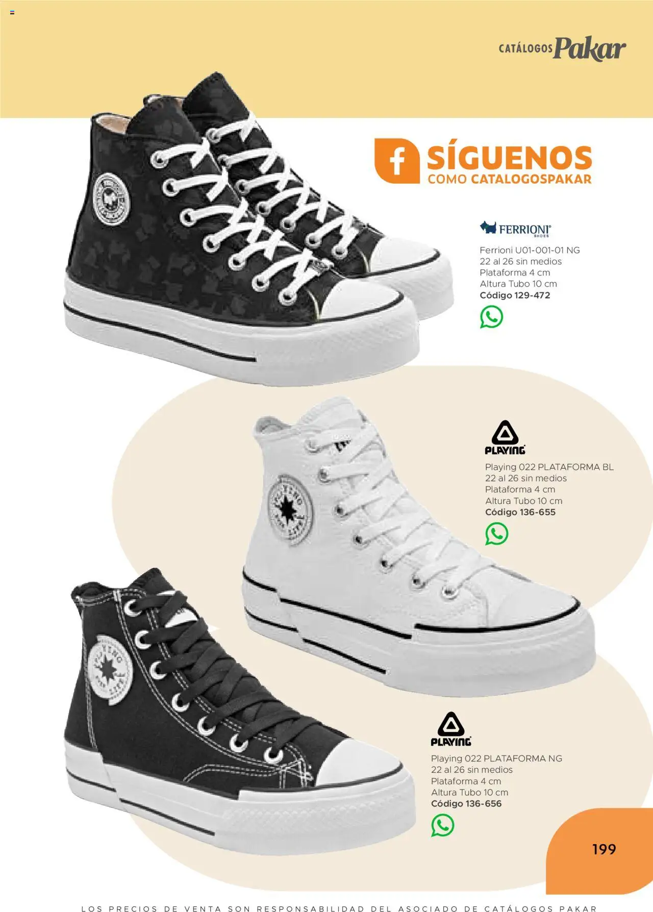 Nuevas ofertas de SC Pakar válidas en toda la República Mexicana desde el 24.07.2025. ¡Encuentra las mejores ofertas en SC Pakar - Catálogo Bota! | Página: 199