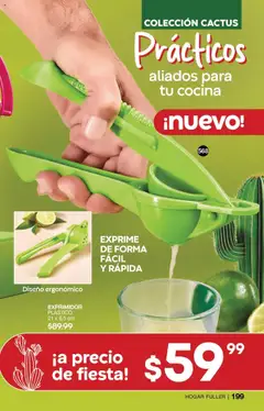 Nuevas ofertas de Fuller válidas en toda la República Mexicana desde el 06.08.2025. ¡Encuentra las mejores ofertas en Fuller campaña 9 2025! | Página: 201 | Productos: Cocina, Exprimidor