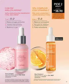 Vista previa de folleto Ésika - Campaña 2 de la Ésika válido desde 27.12.2025 | Página: 77 | Productos: Aceite, Crema