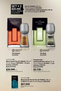 Vista previa Catálogo AVON Campaña 11/2025 válido desde el 23.09.2025 | Página: 70 | Productos: Eau de toilette, Desodorante, Antitranspirante