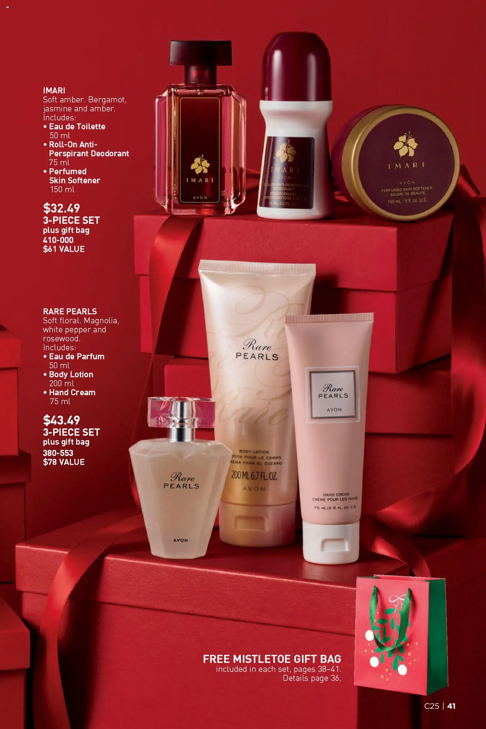 Avon flyer valid from 04.12.2025 | Page: 41 | Products: Cream, Body lotion, Deodorant, Antiperspirant