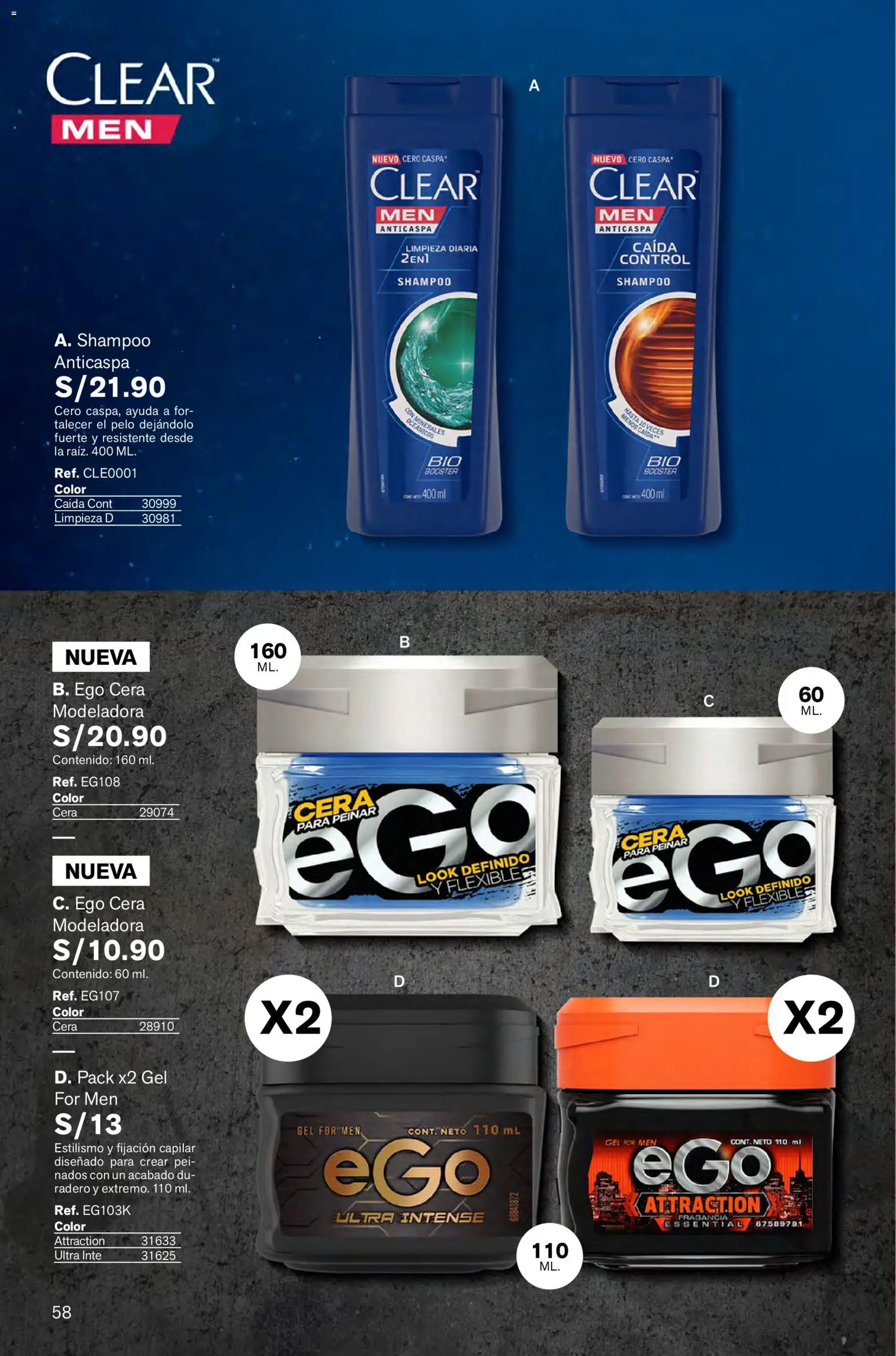 Catálogo Leonisa válido desde 26.12.2025 | Página: 58 | Productos: Shampoo