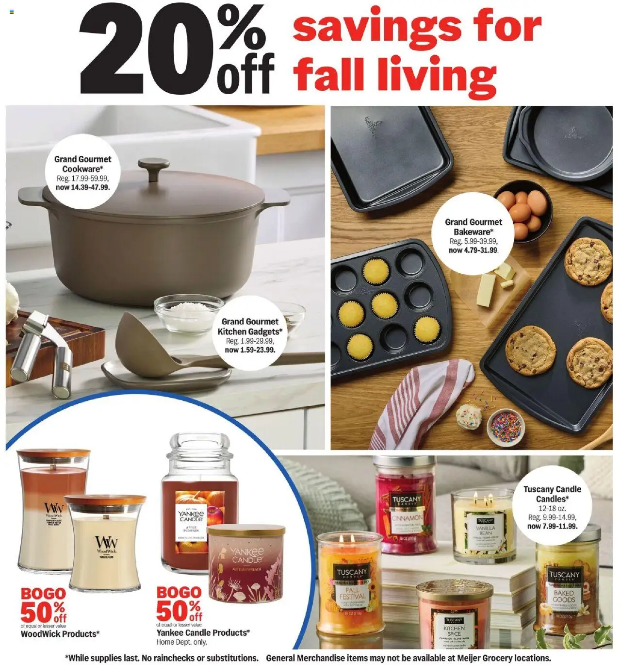 Meijer More Deals Across the Store - valid from 17.09.2025 | Page: 3 | Products: Pumpkin