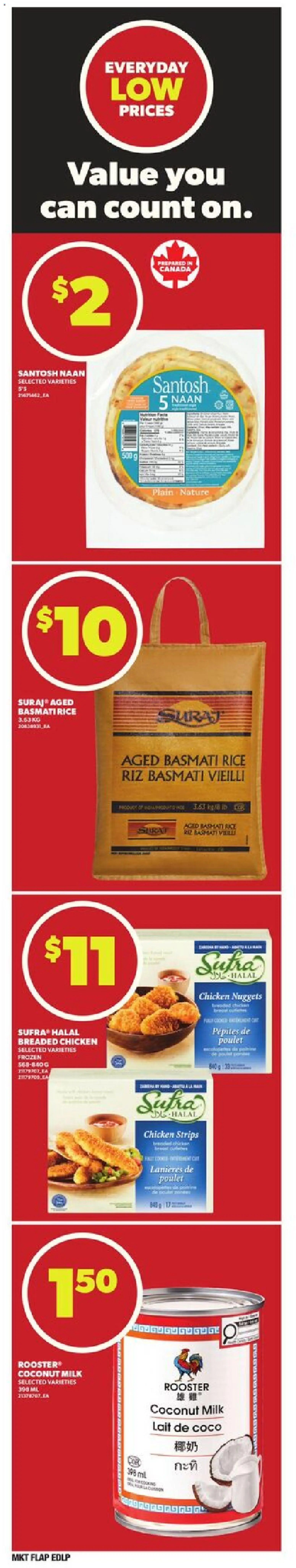 Independent Grocer flyer valid from 30.10.2025 | Page: 10 | Products: Rice, Milk, Chicken