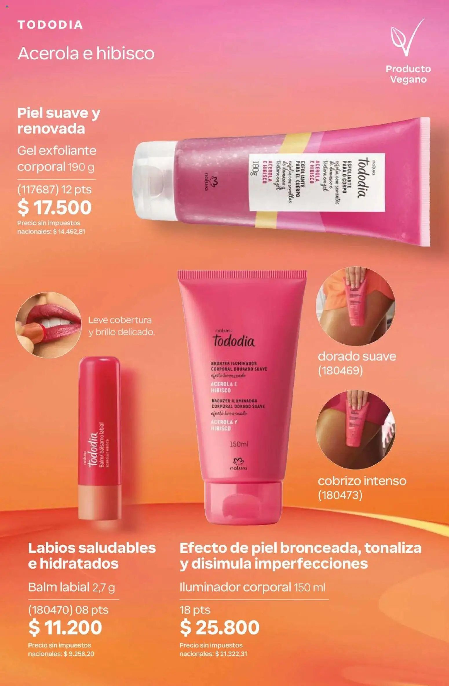 Natura Catálogo Ciclo 4/2026 │ válido desde el 01.04.2026 | Página: 202 | Productos: Iluminador, Brillo, Bálsamo, Semillas