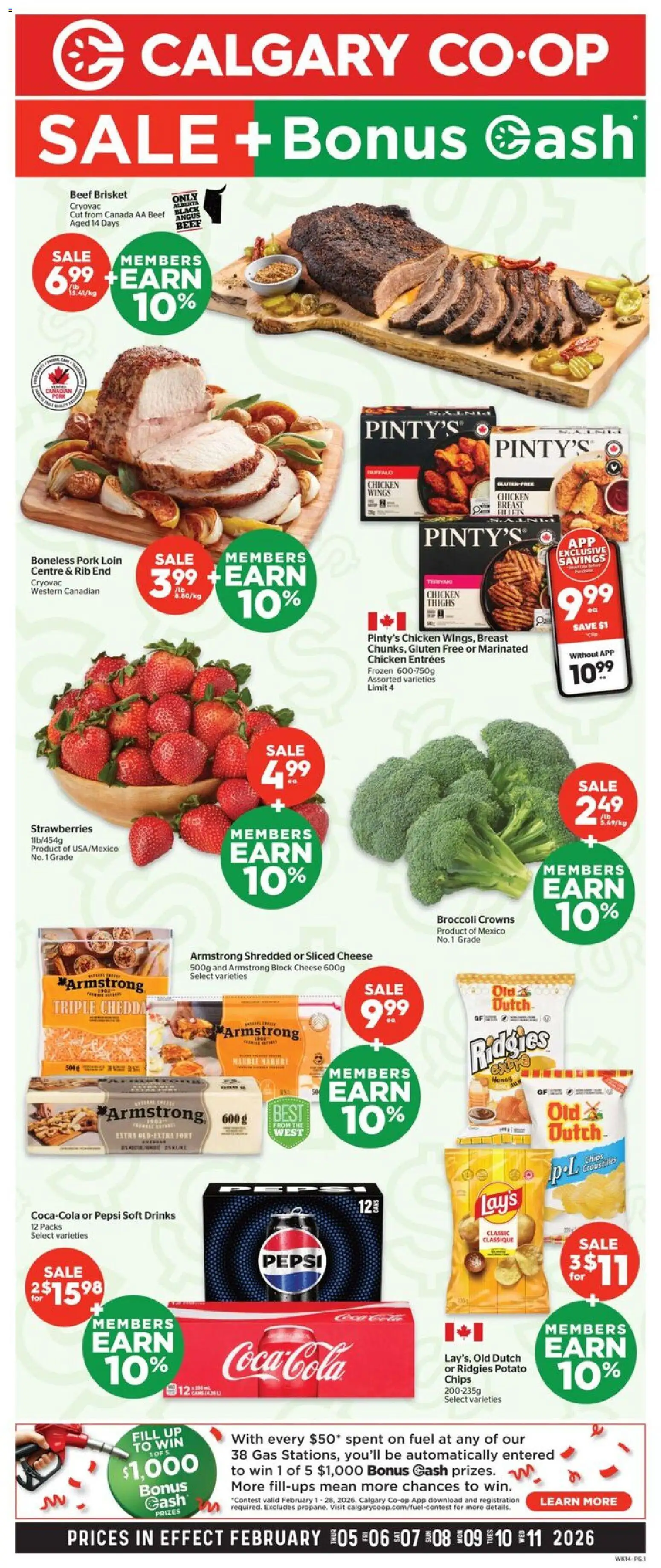 Calgary Co-op flyer valid from 05.02.2026 | Page: 1