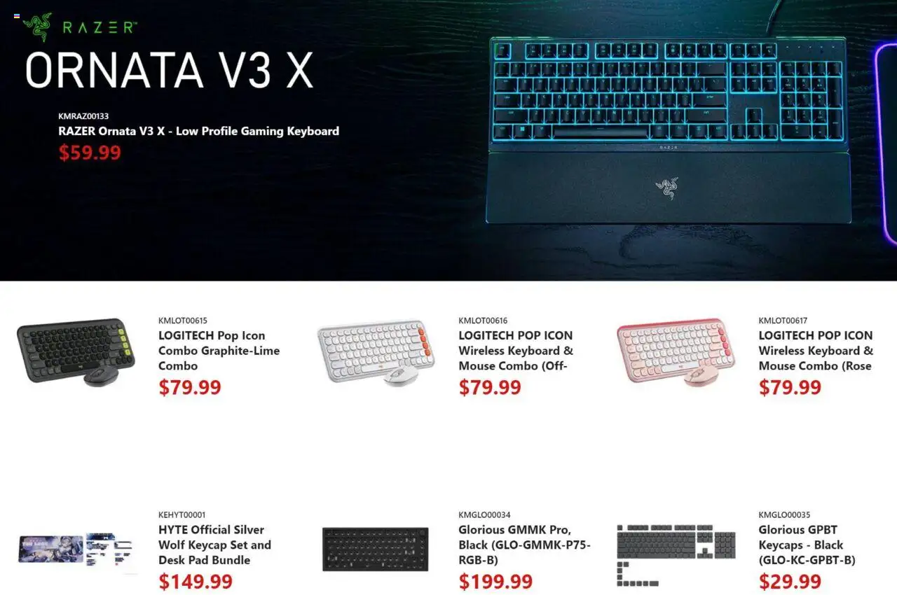 Canada Computers flyer valid from 10.10.2025 | Page: 10 | Products: Mouse, Keyboard