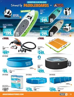 Preview of Anaconda Catalogue - valid from 07.10.2025 | Page: 15 | Products: Water, Bag, Weight, Water pump