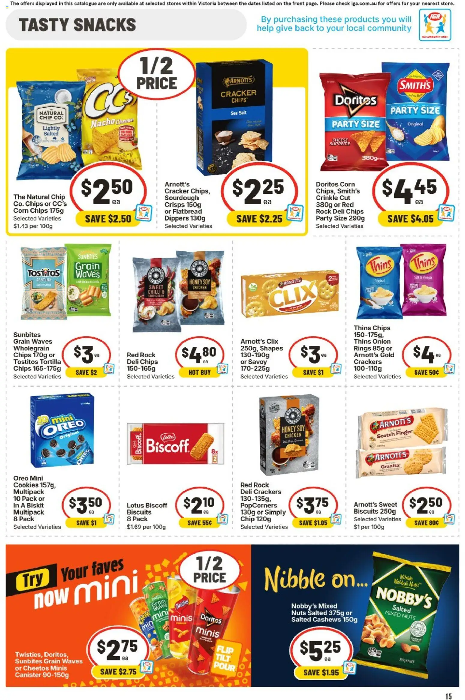 IGA catalogue - valid from 21.01.2026 | Page: 12 | Products: Bread, Muffins, Pavlova, Bakery