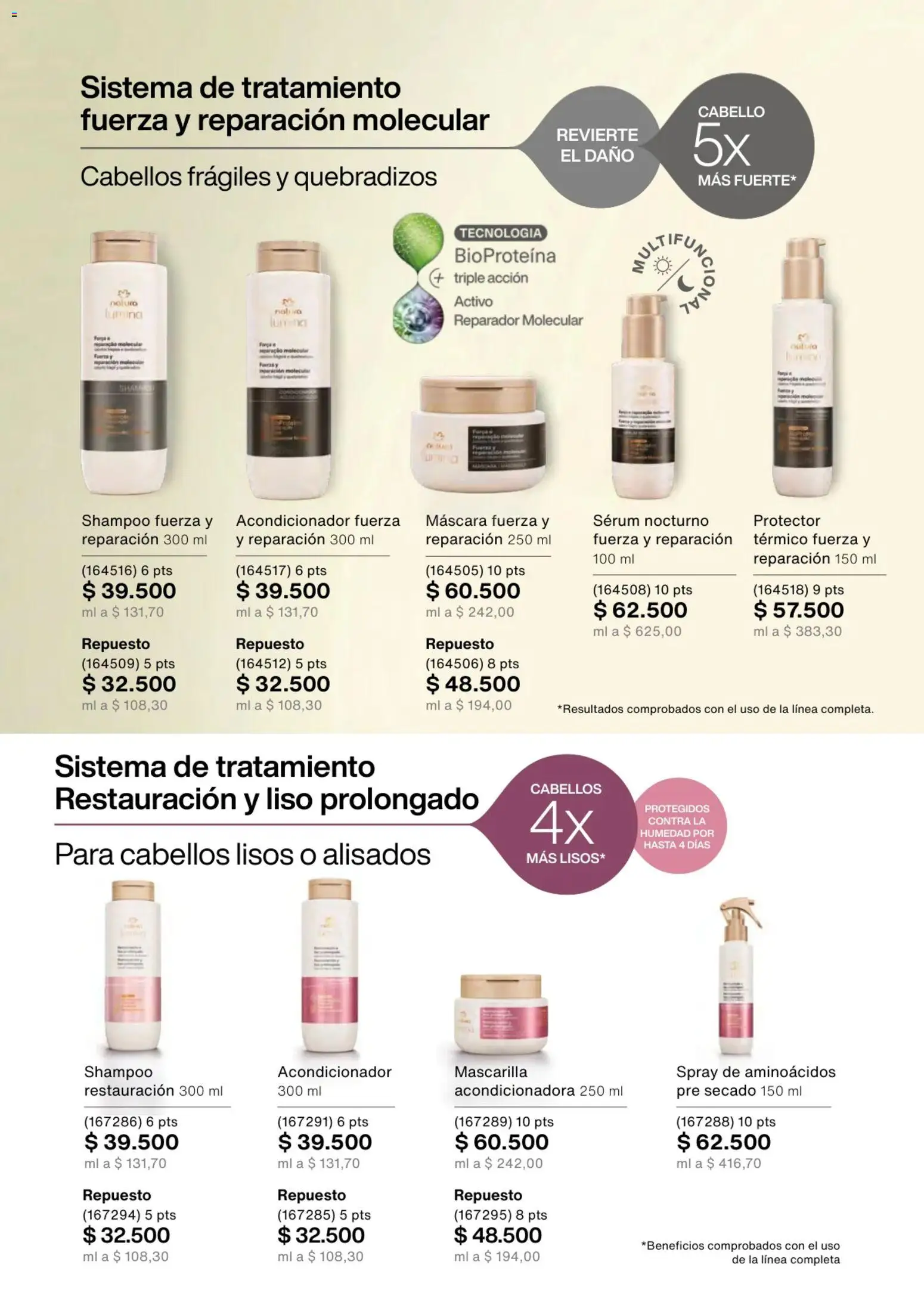 Natura revista - valida desde el 01.03.2026 | Página: 133 | Productos: Serum, Mascarilla, Máscara, Acondicionador