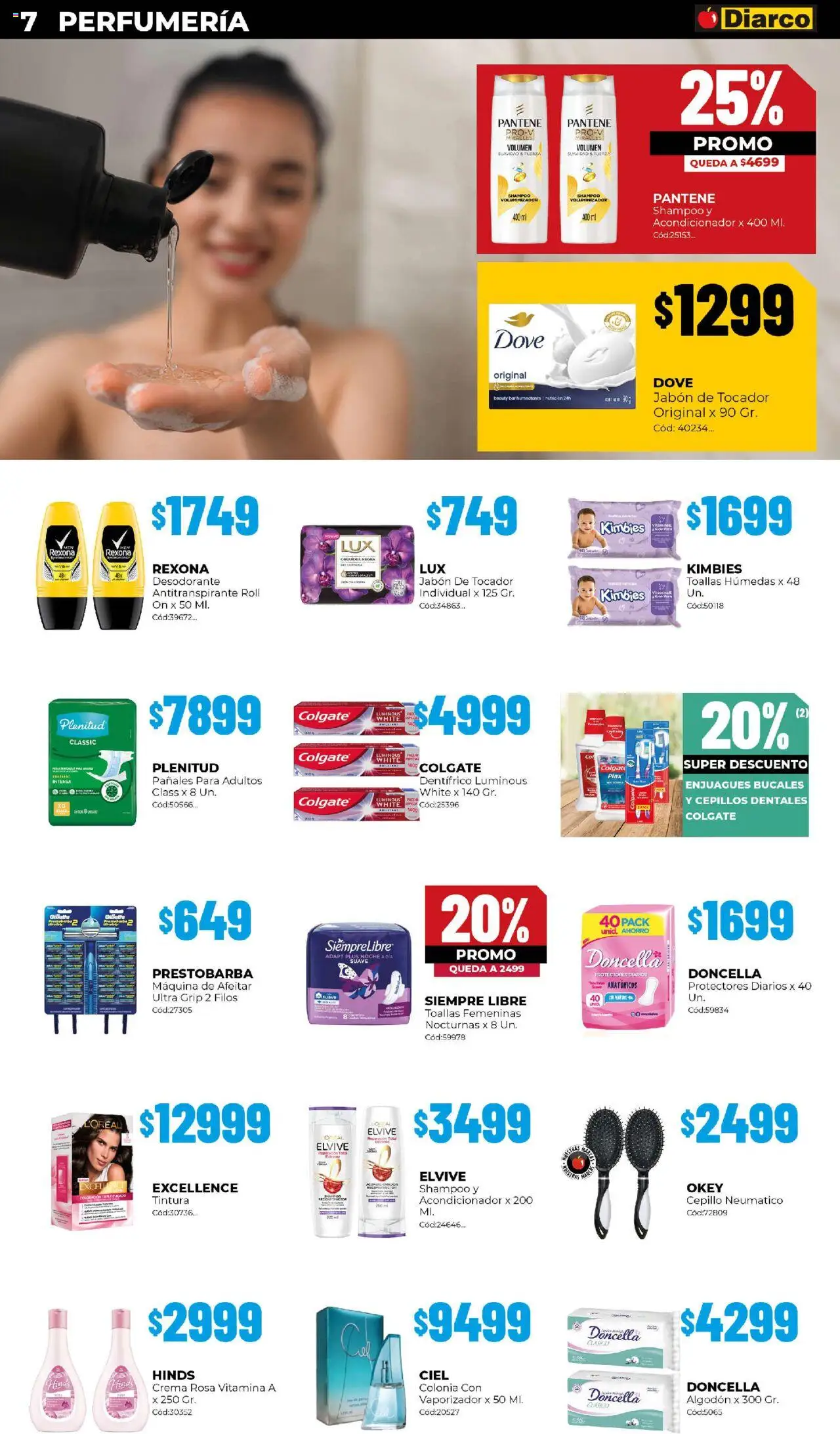 Diarco - Ofertas Tdf │ válido desde el 13.10.2025 | Página: 7 | Productos: Toallas, Maquina de afeitar, Individual, Crema