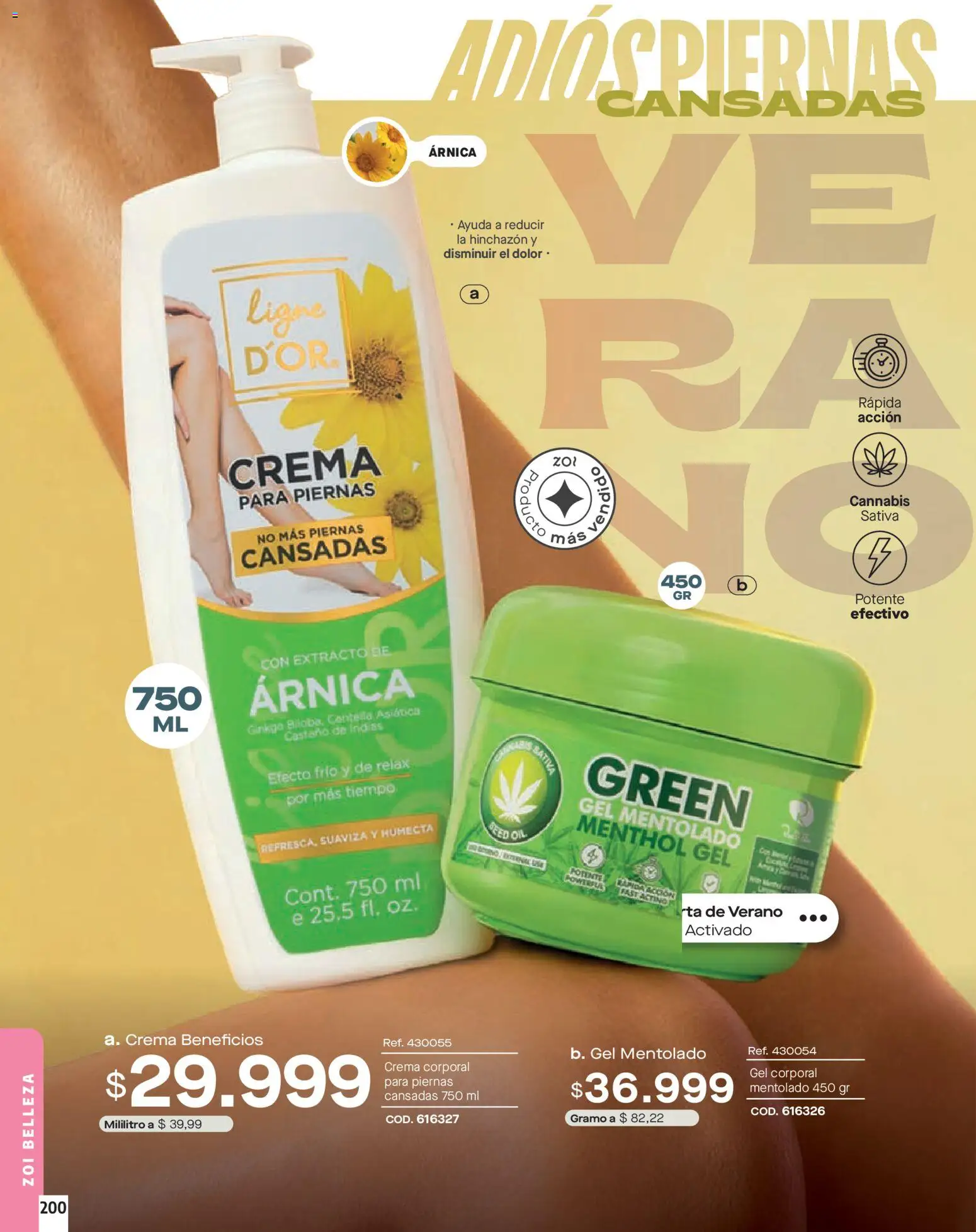 Carmel revista - valida desde el 01.01.2026 | Página: 200 | Productos: Crema, Gel corporal