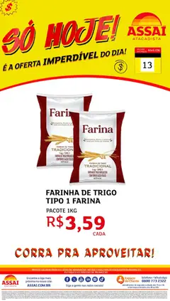 Assaí Atacadista ofertas - TO - Pré-Visualização do folheto da loja Assaí Atacadista, válido de 13.04.2026