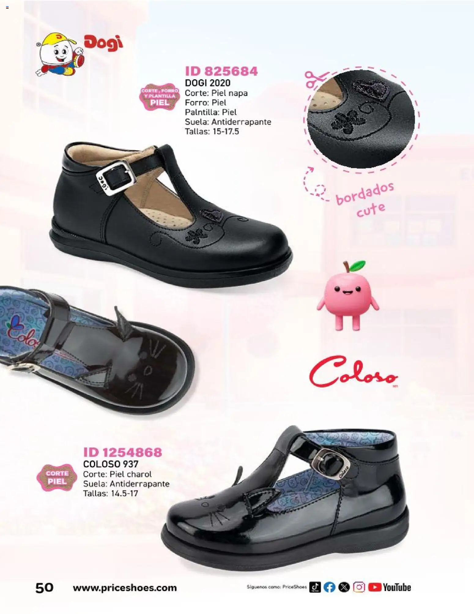 Nuevas ofertas de Price Shoes válidas en toda la República Mexicana desde el 01.09.2025. ¡Encuentra las mejores ofertas en Price Shoes catálogo Escolar! | Página: 50