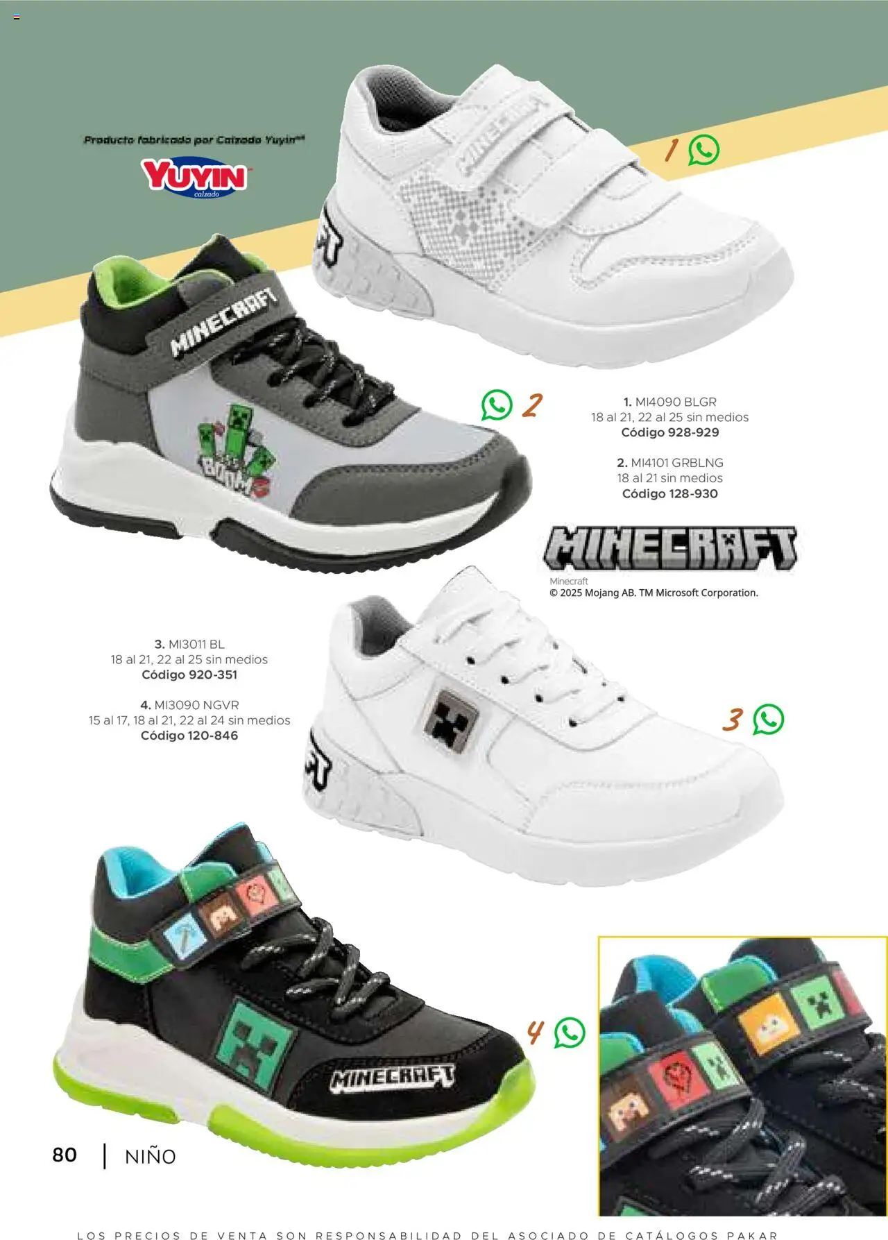 Nuevas ofertas de SC Pakar válidas en toda la República Mexicana desde el 24.07.2025. ¡Encuentra las mejores ofertas en SC Pakar - Catálogo Nino otoño / invierno! | Página: 80