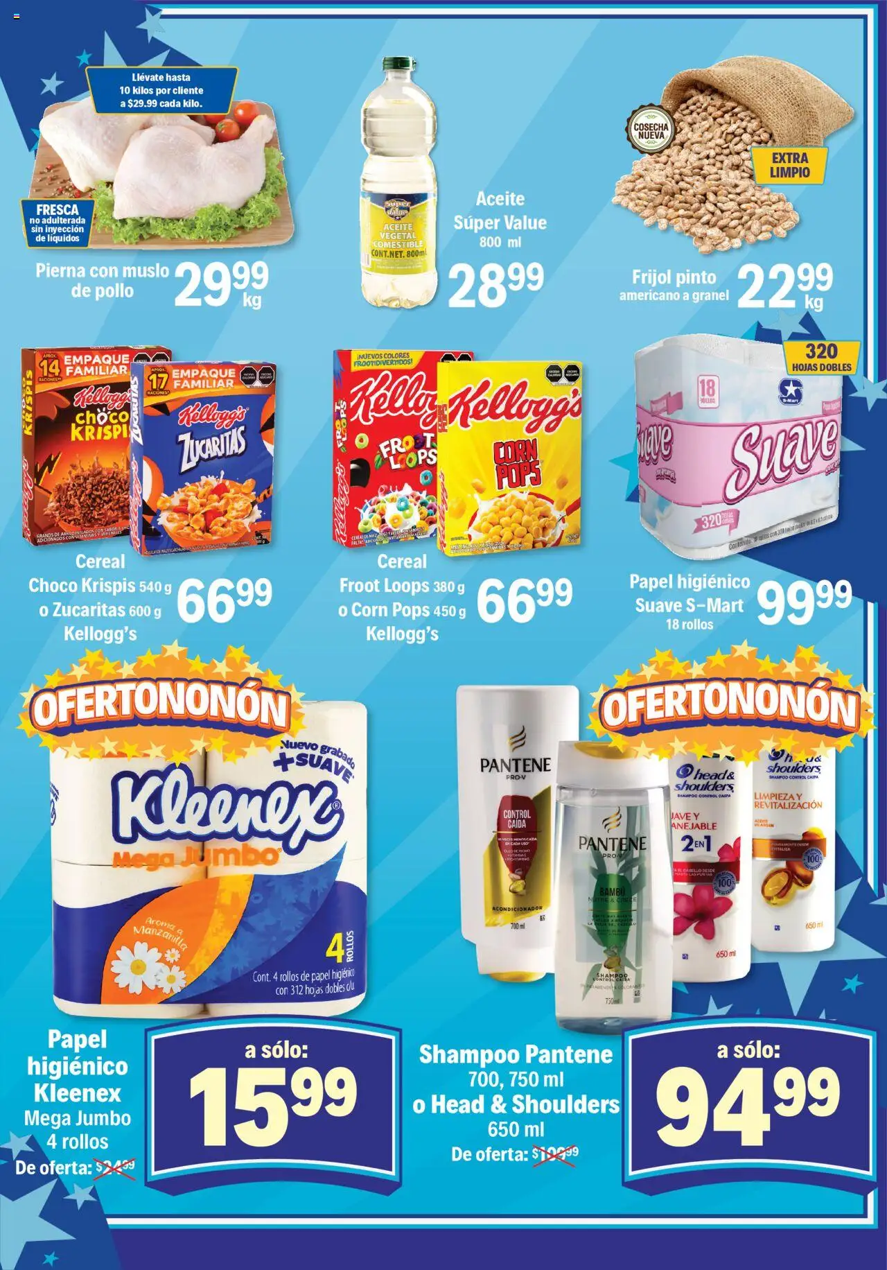 Nuevas ofertas de S-Mart válidas en toda la República Mexicana desde el 17.10.2025. ¡Encuentra las mejores ofertas en S-Mart folleto Juárez! | Página: 3 | Productos: Crema, Rastrillo, Mascarilla, Acondicionador