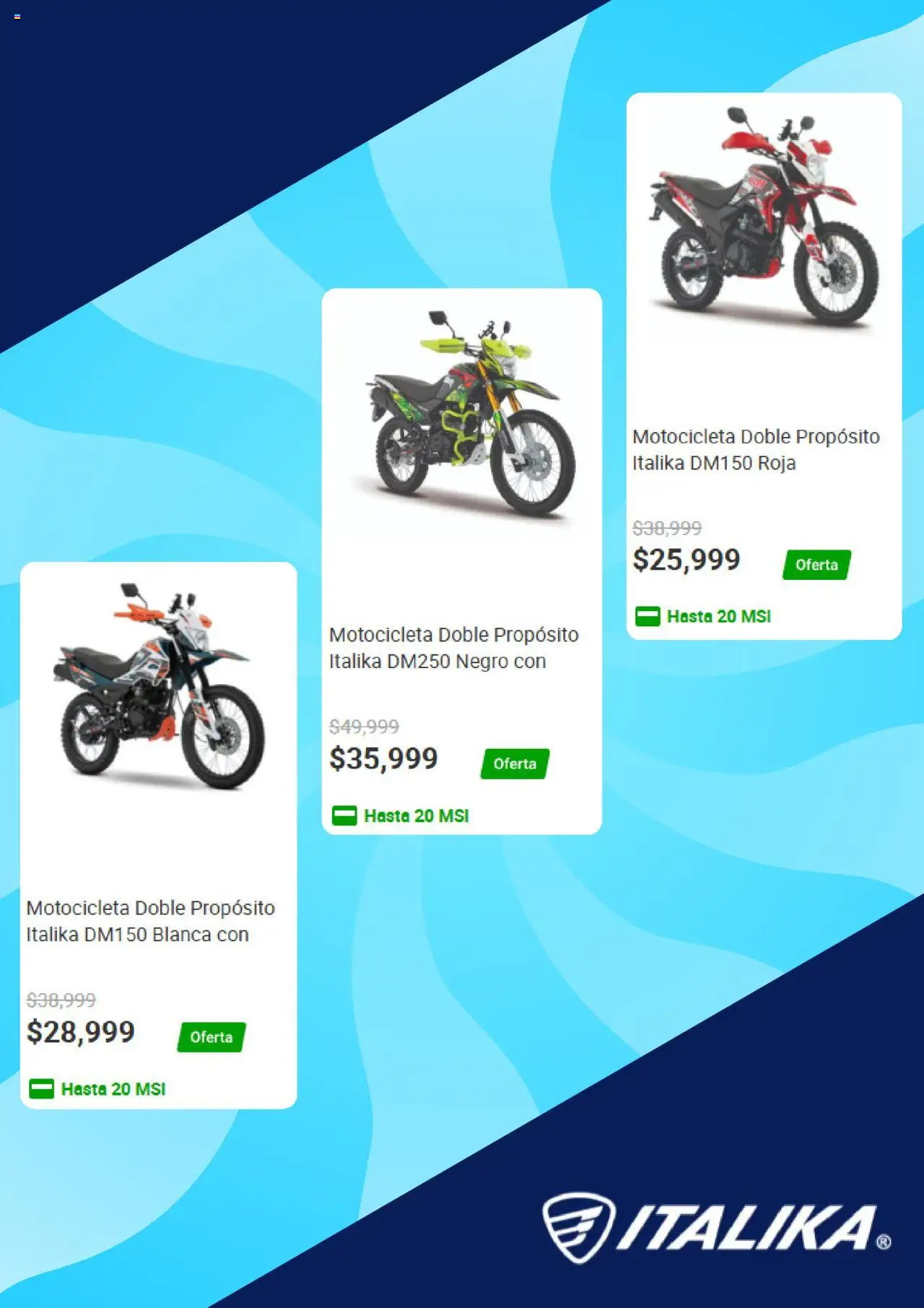 Nuevas ofertas de Italika válidas en toda la República Mexicana desde el 16.09.2025. ¡Encuentra las mejores ofertas en Italika - Catálogo! | Página: 4