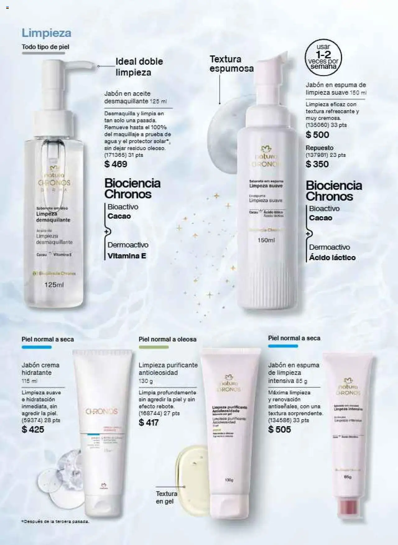 Nuevas ofertas de Natura válidas en toda la República Mexicana desde el 22.11.2025. ¡Encuentra las mejores ofertas en Natura campaña 17 2025! | Página: 117 | Productos: Crema, Espuma, Maquillaje, Jabón