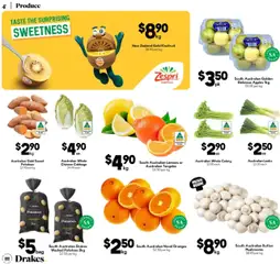 Drakes catalogue - valid from 30.07.2025 | Page: 4 | Products: Apples, Leeks, Kiwifruit, Cabbage