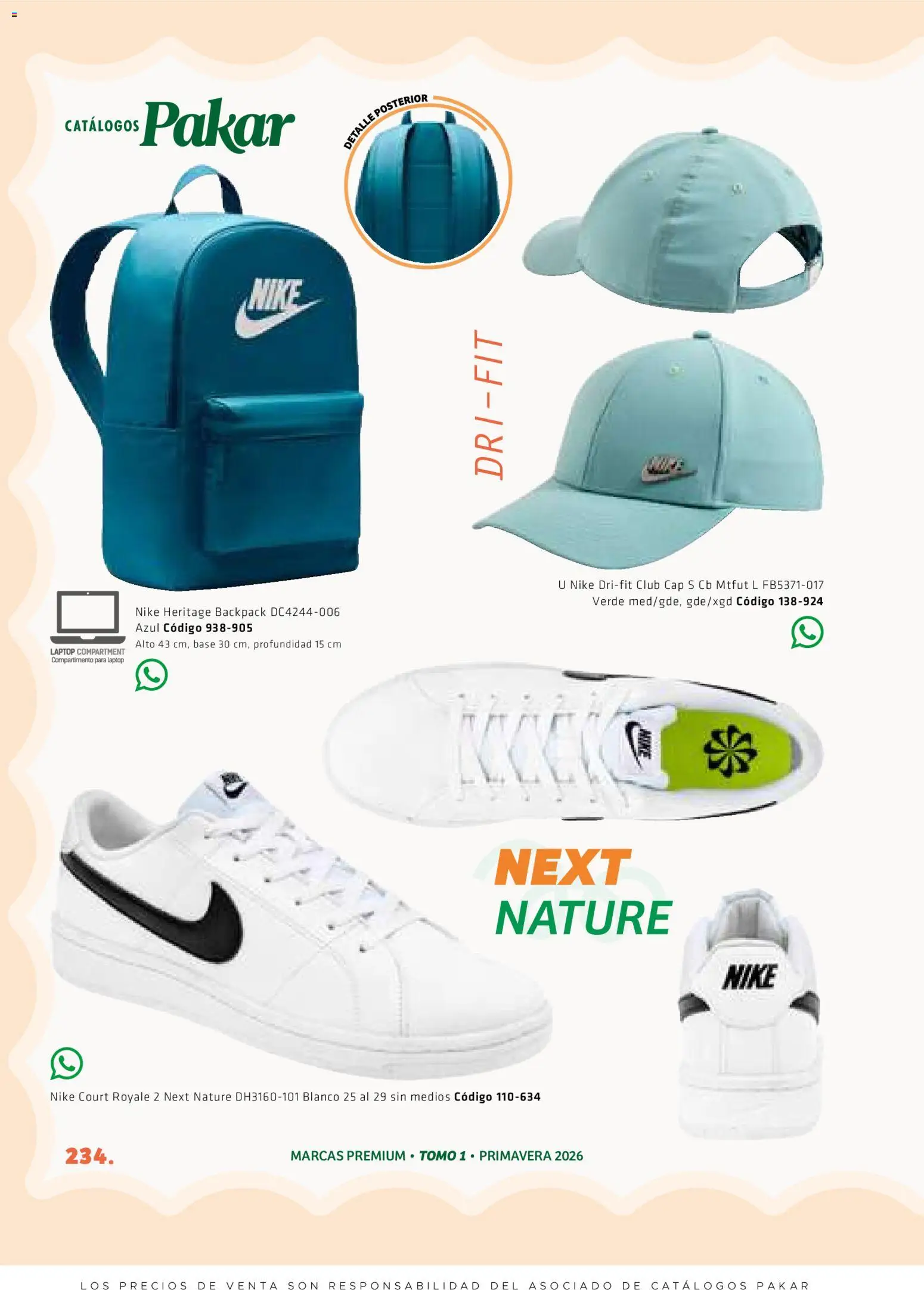 Nuevas ofertas de SC Pakar válidas en toda la República Mexicana desde el 27.02.2026. ¡Encuentra las mejores ofertas en SC Pakar catálogo Premium Men Tomo 1! | Página: 234