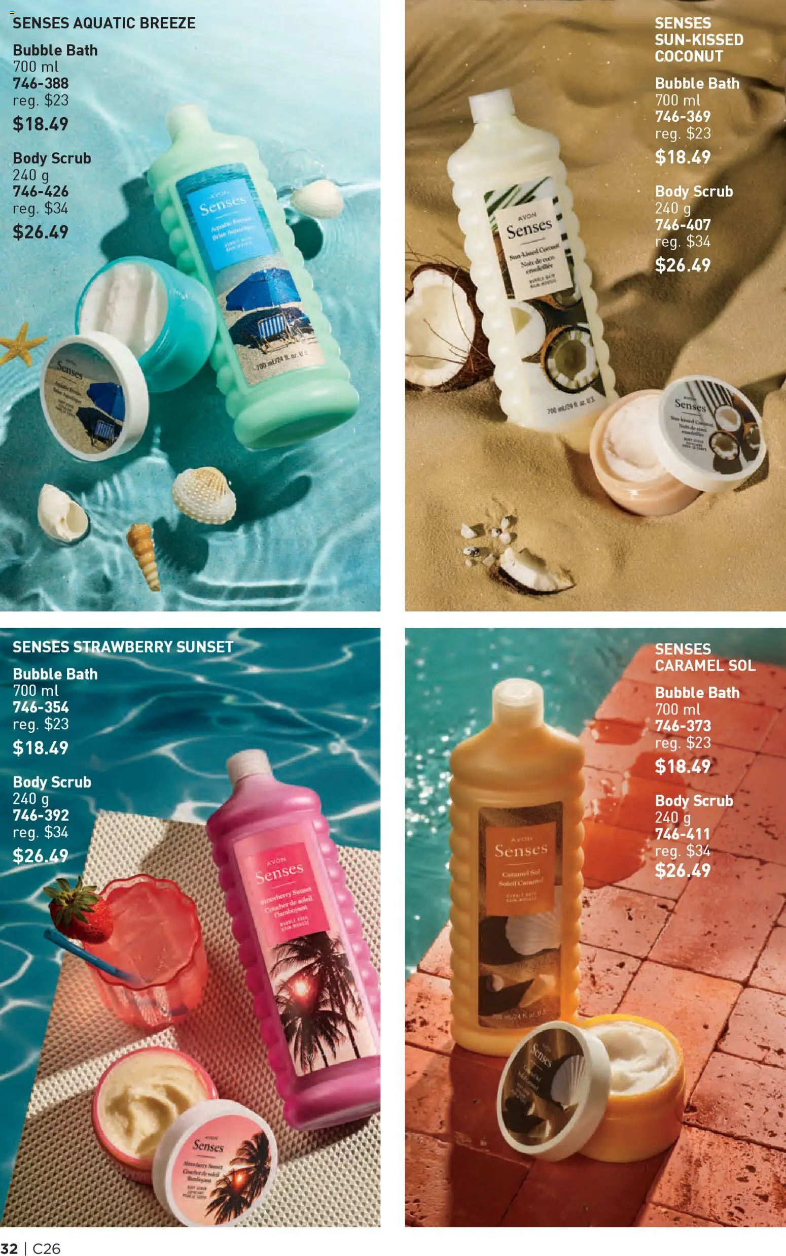 Avon flyer valid from 18.12.2025 | Page: 32 | Products: Bubble bath, Bath