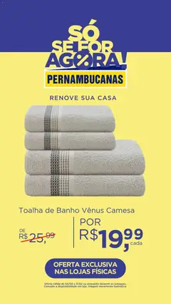 Pernambucanas - Ofertas atuais - Pré-Visualização do folheto da loja Pernambucanas, válido de 05.02.2026
