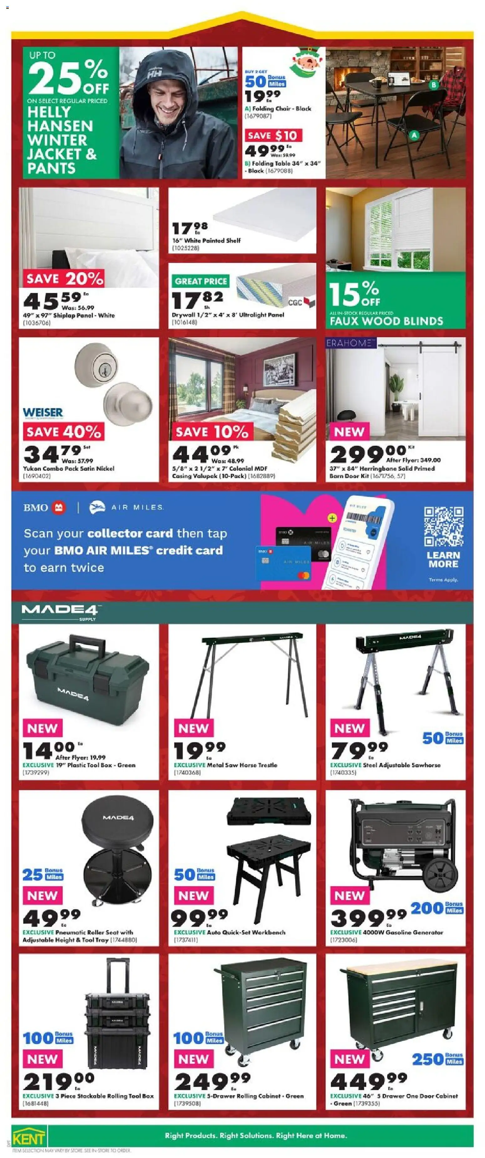 Kent flyer valid from 25.12.2025 | Page: 4 | Products: Shelf, Table, Chair, Pants