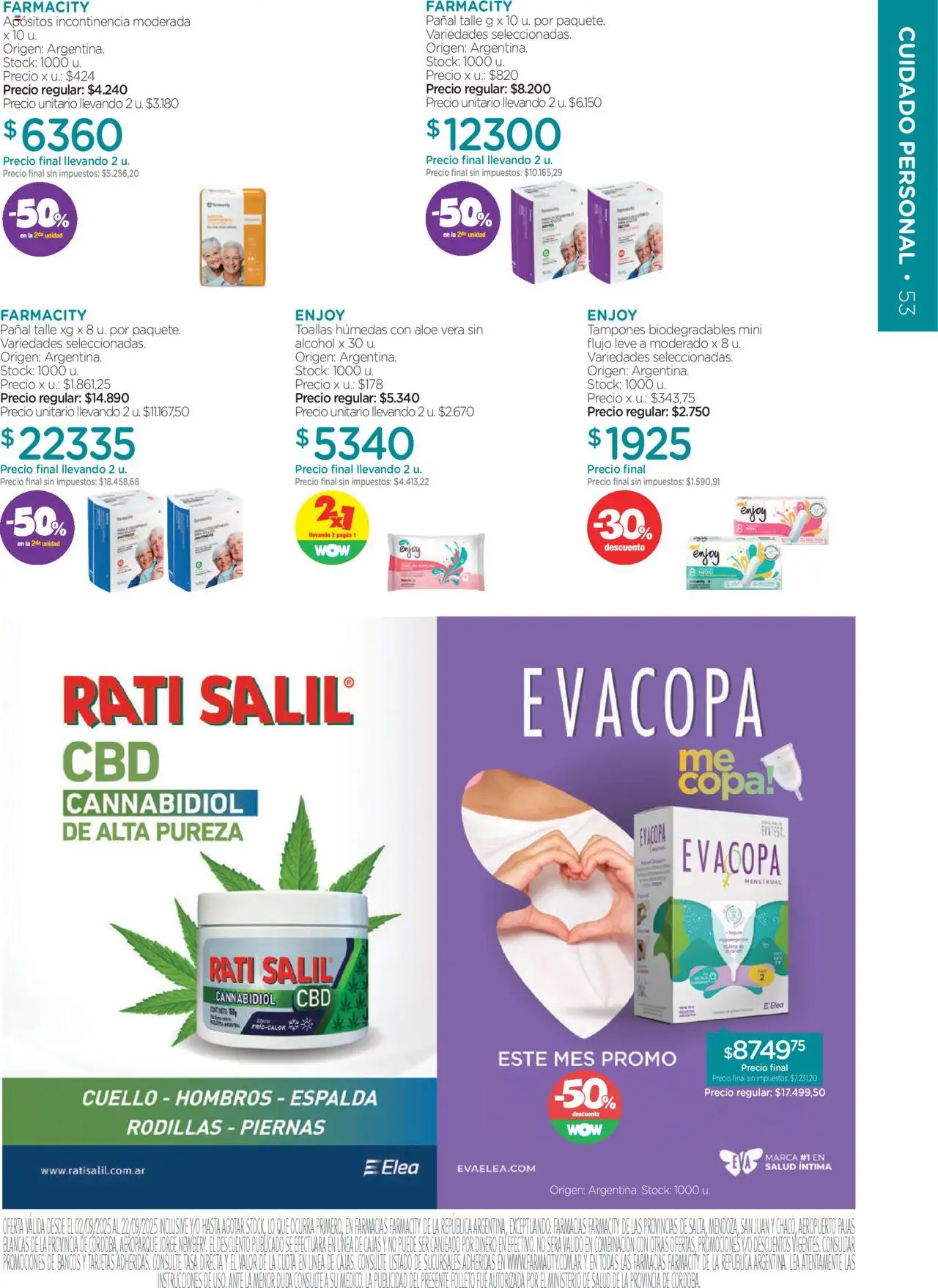 Farmacity catálogo │ válido desde el 02.09.2025 | Página: 53