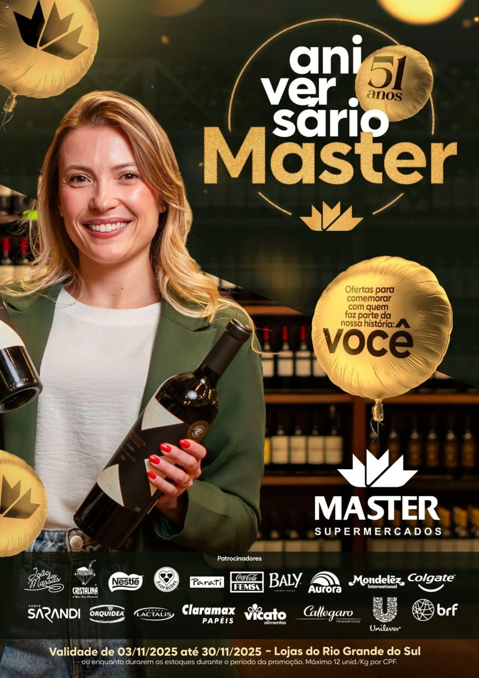 Master Folheto - válido de 03.11.2025 | Página: 1 | Produtos: Frigorífico, Cola