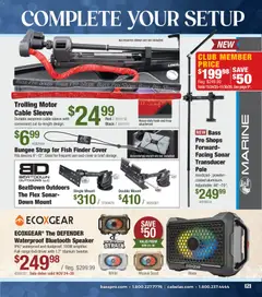 Preview of Cabela's weekly ads valid from 01.11.2025 | Page: 121 | Products: Powder, Fish, Amplifier, Cable