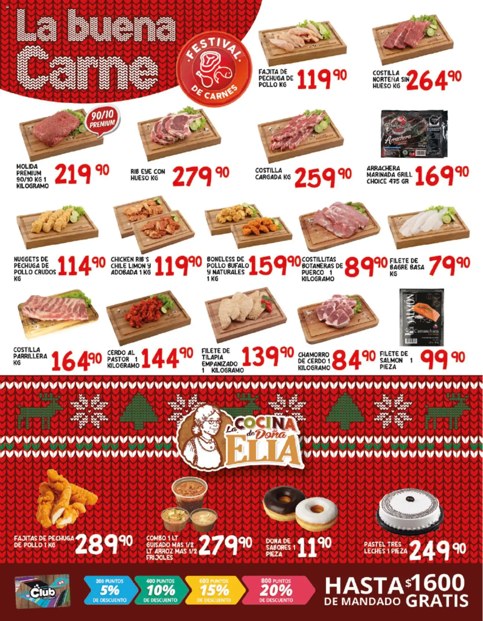 Nuevas ofertas de Alsuper válidas en toda la República Mexicana desde el 21.11.2025. ¡Encuentra las mejores ofertas en Alsuper folleto Saltillo! | Página: 2 | Productos: Pollo, Limón, Pastel, Cerdo