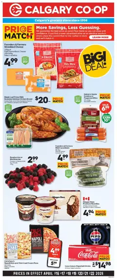 Preview of Calgary Co-op weekly flyer / circulaire from shop Calgary Co-op valid from 16.04.2026