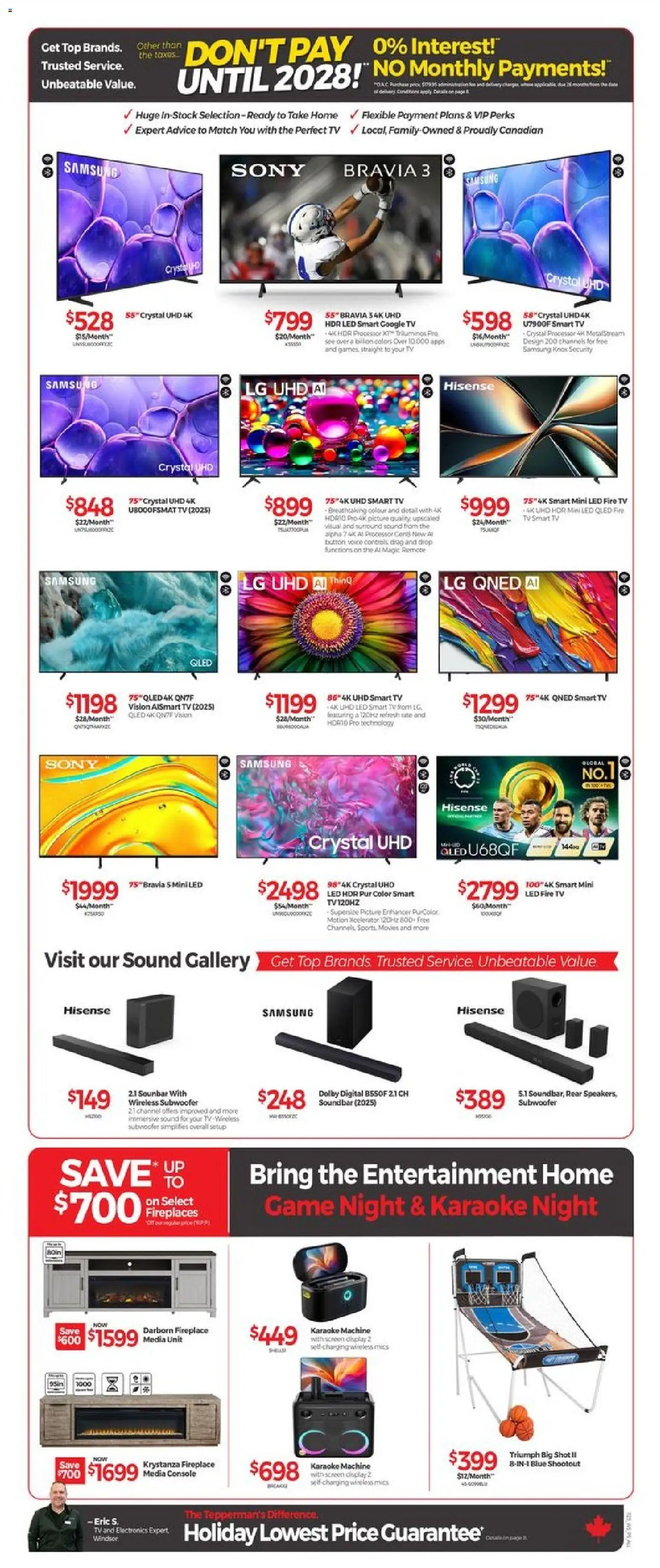 Tepperman's flyer valid from 27.11.2025 | Page: 8 | Products: Tv, Game