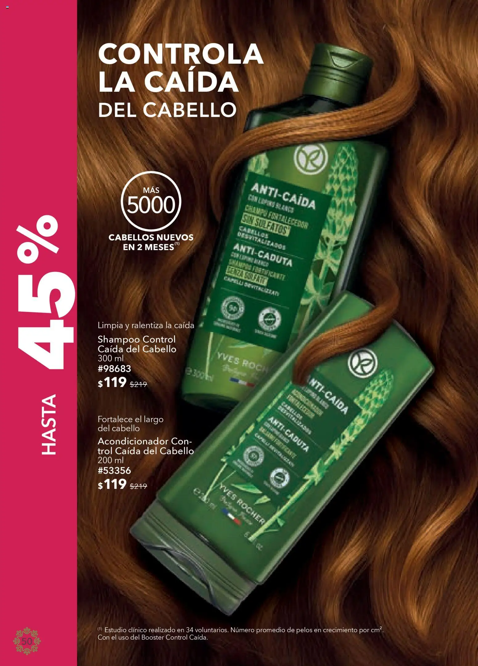 Nuevas ofertas de Yves Rocher válidas en toda la República Mexicana desde el 19.11.2025. ¡Encuentra las mejores ofertas en Yves Rocher campaña 16 2025! | Página: 52 | Productos: Acondicionador
